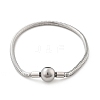 304 Stainless Steel Bracelets BJEW-M079-01P-02-1