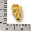 Brass with Cubic Zirconia Pendants KK-Q818-02F-G-3