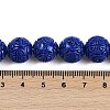 Synthetic Coral Carved Beads Strands CORA-M001-20B-4