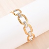 304 Stainless Steel Cuff Bangles for Women BJEW-G757-04GP-2