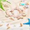 Natural Sea Shell Beads Kits SSHEL-PH0002-51-6