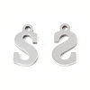 201 Stainless Steel Charms STAS-N091-176S-P-1