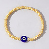 Golden Glass Seed Beaded Stretch Breacelets CZ4431-2-1