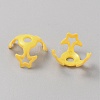 Hollow Acrylic Beads Caps DIY-WH20002-29F-2