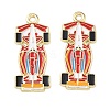 Alloy Enamel Pendants AL-CBA4666-03A-01-1