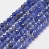 Natural Sodalite Beads Strands G-K182-2mm-24B-1