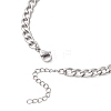 5MM 304 Stainless Steel Mixed Link Chain Necklaces NJEW-JN05850-5