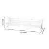 Acrylic Display Risers ODIS-WH0017-079D-2