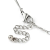 304 Stainless Steel Twisted Bar Link Chains Bracelets for Women BJEW-JB11838-4