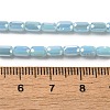 Electroplate Glass Beads Strands EGLA-D031-01-09-4