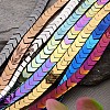 Electroplated Arrows Non-magnetic Synthetic Hematite Bead Strands G-E295-10-1