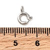 Brass Spring Ring Clasps KK-D407-20P-A-3