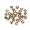 6-Petal Tibetan Style Alloy Flower Bead Caps LS-TIBE-S220-AB-01-NR-1