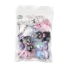 10Pcs 5 Styles Transparent Resin Pendants RESI-FS0001-92-6