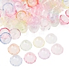 Transparent Acrylic Bead Caps MACR-L015-11-1
