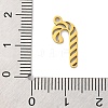 Christmas 201 Stainless Steel Pendants STAS-Q015-08G-3