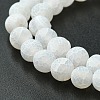 Natural Weathered Agate Beads Strands X-G-G589-8mm-03-2