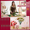 100Pcs 2 Styles Plastic Extendable Stem Water Tubes with Caps AJEW-FG0005-26-5