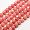 Natural Malaysia Jade Bead Strands G-M103-8mm-02-1