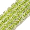 Handmade Foil Lampwork Beads Strands FOIL-C002-01H-1