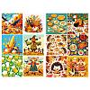 12Pcs Thanksgiving Day Scrapbook Paper Pads DIY-P085-02A-4