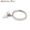 Non-Tarnish 304 Stainless Steel Finger Ring Settings RJEW-O045-09-P-4