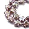 Natural Baroque Keshi Pearl Beads Strands PEAR-P064-04B-04B-4