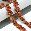 Natural Red Jasper Beads Strands G-H023-B04-01-2