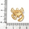 304 Stainless Steel Pendants STAS-I348-01G-04-3