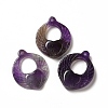 Natural Amethyst Pendants G-G997-H04-1