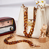 2Pcs Resin Curb Chain Bag Extension Chains FIND-BBC0002-50A-4