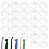 30Pcs Acrylic Thread Winding Boards AJEW-GA0008-06C-1