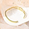 Ion Plating(IP) 304 Stainless Steel Hinged Bangles for Women BJEW-A011-17G-3