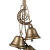 Iron Bell Pendant Decoration HJEW-JM02247-4