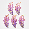 Transparent Acrylic Big Pendants X-TACR-R140-03C-1
