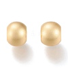 Matte Brass European Style Beads OPDL-H100-06MG-2