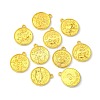 Tibetan Style Alloy Pendants PALLOY-E196-G-1