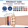 Pave Disco Ball Beads RB-PH0008-21-2
