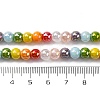 Electroplate & Gradient Color Glass Beads Strands LAMP-M023-03-5