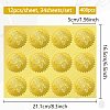 34 Sheets Self Adhesive Gold Foil Embossed Stickers DIY-WH0509-048-2