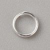 925 Sterling Silver Split Rings STER-WH0011-28S-01-2