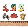 Double Face Printed Acrylic Pendants AC-CBA4EF4-02-3