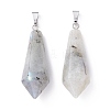 Natural Labradorite Pointed Pendants G-I314-02P-02-2