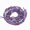 Natural Amethyst Beads Strands G-S331-6x8-005-2