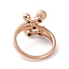 Ion Plating(IP) 304 Stainless Steel Round Ball Finger Ring for Women RJEW-D120-13B-RG-3