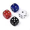 Baking Paint Opaque Acrylic Beads SACR-T017-41-1