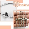 12Pcs 6 Styles 304 Stainless Steel European Style Clasps STAS-CJ0002-77-7
