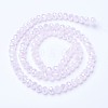 Electroplate Glass Beads Strands X-EGLA-A034-J6mm-B04-2