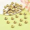 Brass Grade A Rhinestone Spacer Beads RSB036NF-09G-4