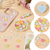 200Pcs 2 Styles Plastic Cabochons KY-AR0001-37-5